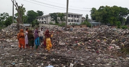 দিনাজপুরে ময়লার স্তূপে মিলল অজ্ঞাত নারীর মরদেহ