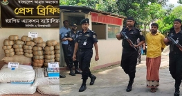 ঠাকুরগাঁওয়ে বসতবাড়িতে মিলল ১৯৩ কেজি গাঁজা, যুবক আটক