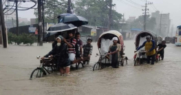 চট্টগ্রামে টানা বর্ষণে জলাবদ্ধতা, তলিয়ে গেছে নিম্নাঞ্চলের বসতঘর